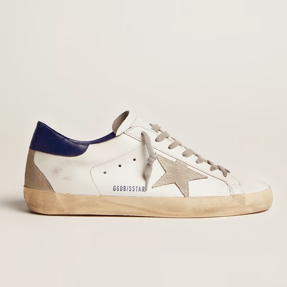 Golden Goose Super Star Distressed Finish Sneakers